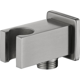 Шланговое подсоединение с держателем BelBagno Nova BB-DHLA-IN, сатин - фото 