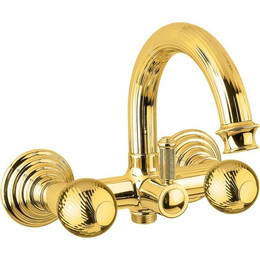 Смеситель для ванны Cezares OLIMP-VD-03/24-M, золото - фото 