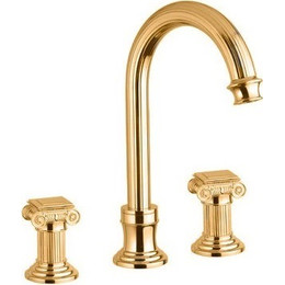 Смеситель для раковины Cezares OLIMP-BLS2-A-03/24-O, золото - фото 