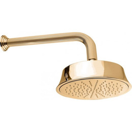 Верхний душ Cezares Articoli Vari CZR-TDD2-03/24 215х215 мм, золото - фото 