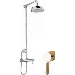 Душевая стойка Cezares OLIMP-CD-03/24-L, золото, Цвет производителя: золото - фото 