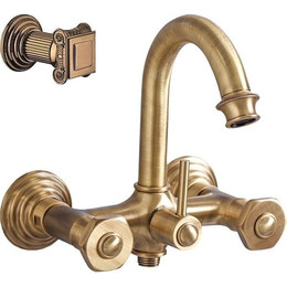 Смеситель для ванны Cezares APHRODITE-V-02-O, бронза, Цвет производителя: бронза - фото 