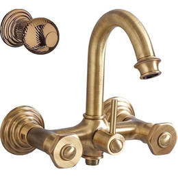 Смеситель для ванны Cezares APHRODITE-V-02-M, бронза, Цвет производителя: бронза - фото 