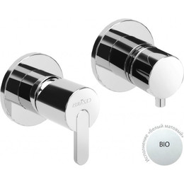 Смеситель для ванны Cezares LEAF-VDIM3-BIO, белый матовый, Цвет производителя: белый матовый - фото 