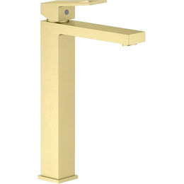 Смеситель для раковины высокий Timo Briana 7111/17F, золото матовое - фото 