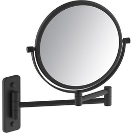 Зеркало косметическое настенное Timo Saona 13076/03, цвет черный - фото 