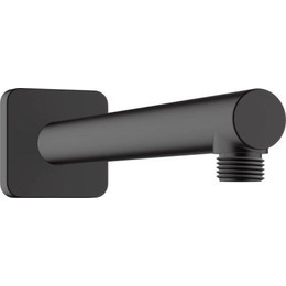 Кронштейн стеновой для верхнего душа Hansgrohe Vernis Shape 240 мм 26405670, черный матовый - фото 