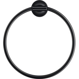 Кольцо для полотенец Duravit Starck T 0099474600, чёрный матовый - фото 