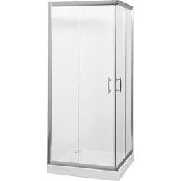 Душевое ограждение Aquanet Alfa Cube NAA1142 100x100 см, хром/прозрачное - фото 