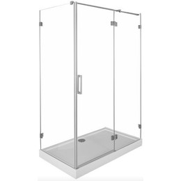 Душевое ограждение Aquanet Beta NWD1231 150х80 см (стекло 8 мм), хром/прозрачное L - фото 