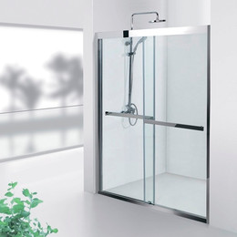 Душевая дверь Aquanet Delta NPD6122 140 см (стекло 8 мм), хром/прозрачное - фото 