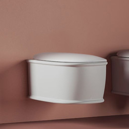 Унитаз подвесной безободковый ArtCeram Atelier ATV001 05 00, белый матовый - фото 