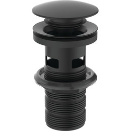 Донный клапан Ideal Standard Silk Black E1482XG, черный матовый - фото 