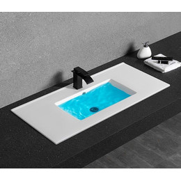 Раковина врезная на столешницу CeramaLux N 81 см YJ-803-80 - фото 