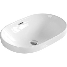 Раковина врезная на столешницу CeramaLux N 61 см 5006C - фото 