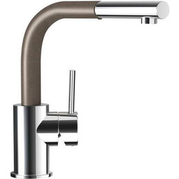 Смеситель для кухни Schock NIMBUS-D 710089, хром/бронза - фото 