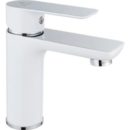 Смеситель для раковины Aquanet Arctic AF520-10СW, белый - фото 