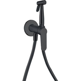 Набор для гигиенического душа Aquanet Passion AF300-52B 243316, чёрный матовый - фото 