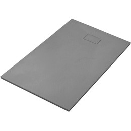 Поддон SMC WasserKraft Elbe 120x80 см 74T06, чёрный - фото 