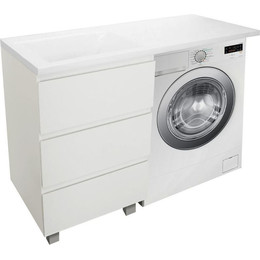 Тумба напольная с раковиной-столешницей Эстет Dallas Luxe 105 см (3 ящика) L ФР-00009668 - фото 