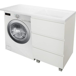 Тумба напольная с раковиной-столешницей Эстет Dallas Luxe 150 см (3 ящика) R ФР-00009839 - фото 