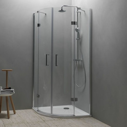 Душевое ограждение Kolpa-San Atlas TKP 90x90 см, хром/прозрачное - фото 