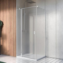 Душевое ограждение Radaway Nes 8 KDJ II 120x70 см L (стекло 8 мм), хром/прозрачное - фото 