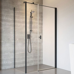 Душевое ограждение Radaway Nes Black KDS I 120x75 см R, черный/прозрачное - фото 