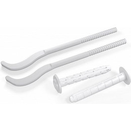 Комплект кронштейнов Royal Thermo RT06, белый - фото 