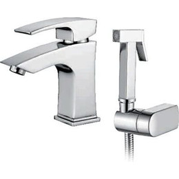 Смеситель для раковины с лейкой для биде Gerhans K11214, Цвет производителя: хром - фото 