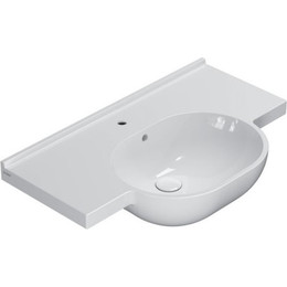 Раковина подвесная Globo Mode 80 см ME080BI*1 - фото 