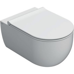 Унитаз подвесной безободковый Globo Mode MES02BI - фото 