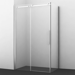 Душевое ограждение WasserKraft Alme 130x90 см 15R33 (стекло 8 мм), хром/прозрачное - фото 