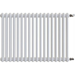 Радиатор Zehnder Charleston Retrofit 3057 850х570 мм (18 секций) боковое подключение, белый - фото 