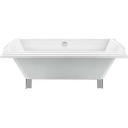 Ванна отдельностоящая Magliezza Riccarda CR 174x77 см (ножки хром) - фото 