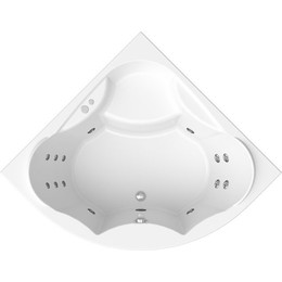 Ванна гидромассажная Радомир Сандра 149x149 см (Гидромассаж "Актив") - фото 