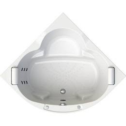 Ванна гидромассажная Радомир Сорренто 130x130 см (Гидромассаж "Стандарт" Chrome) - фото 