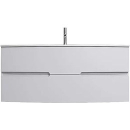 Тумба подвесная с раковиной Jacob Delafon Nona 120 см EB1890RU-G1C (раковина из искусственного мрамора) - фото 