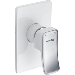 Смеситель для душа WasserKraft Aller 10651WHITE, белый/хром - фото 