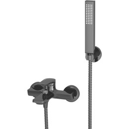 Смеситель для ванны WasserKraft Glan 6601, черный - фото 