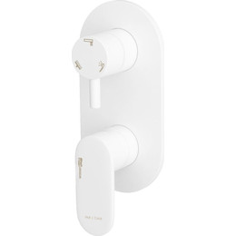 Смеситель для ванны WasserKraft Mindel 8571, белый - фото 