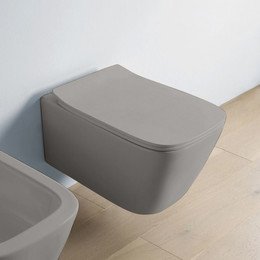 Унитаз подвесной ArtCeram A16 ASV003 15 00, grigio oliva, Цвет производителя: серый - фото 