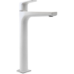 Смеситель для раковины высокий Azario Treya AZ-156845526, белый, Цвет производителя: белый - фото 