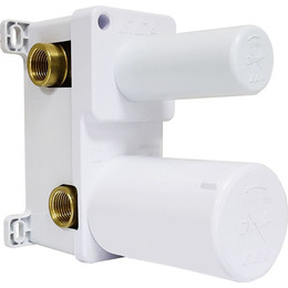 Скрытая часть для смесителя E.C.A. 102166301C1EX, черный матовый - фото 