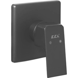 Смеситель для душа E.C.A. Tiera 102167105C1EX-K, черный матовый - фото 