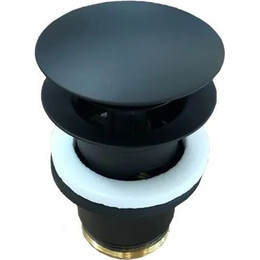 Донный клапан Kludi 1042639-00, черный матовый - фото 