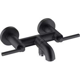 Смеситель для ванны Kludi Nova Fonte 205403915, черный матовый - фото 