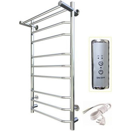 Полотенцесушитель электрический Тругор Браво Пэк сп 3 с полкой П9 500х1000 мм (возможность скрытого подключения) 00-00033504 - фото 