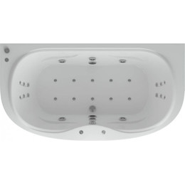 Ванна гидро-аэромассажная Aquatek Мелисса 180x95 см - фото 
