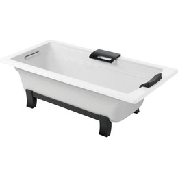 Ванна отдельностоящая Jacob Delafon Archer 170x80 см E6D907-0 с ножками - фото 